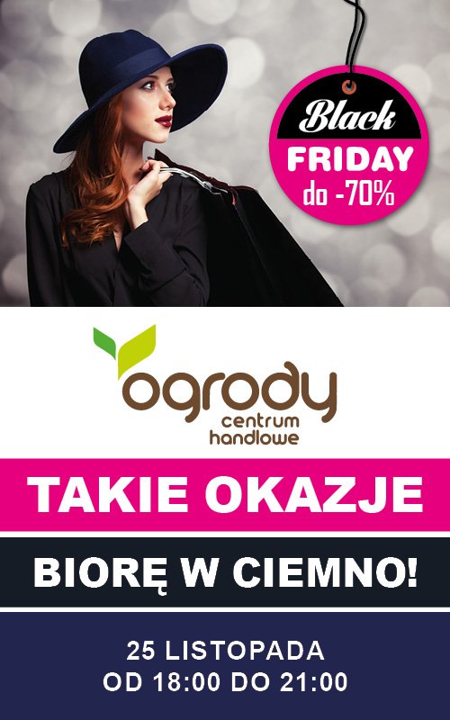 Czarny Piątek w Centrum Handlowym OGRODY!