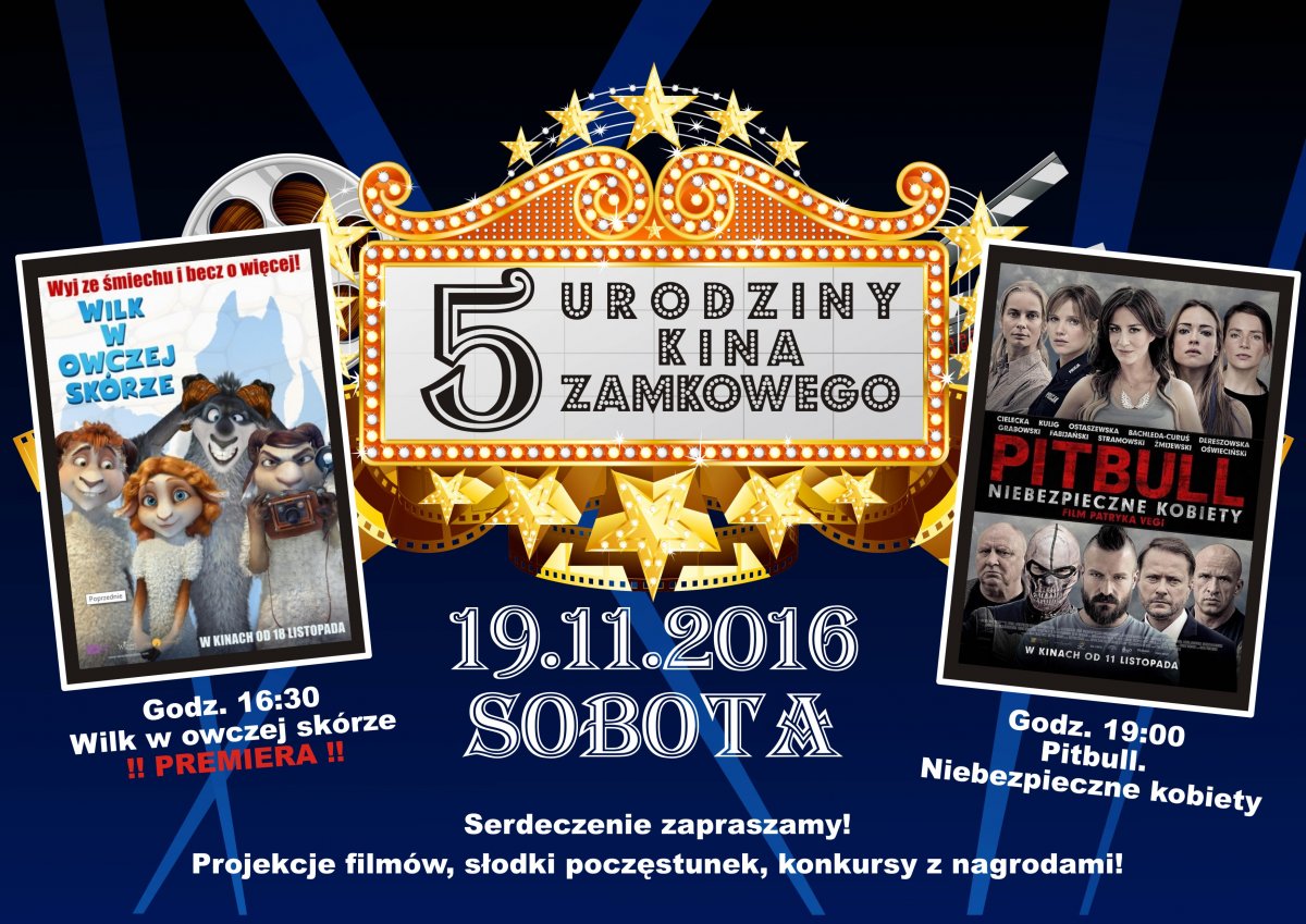 Kino Zamkowe świętuje 5. urodziny