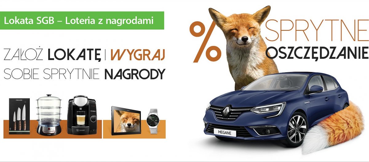 Wygraj sobie sprytnie w Banku Spółdzielczym w Sztumie