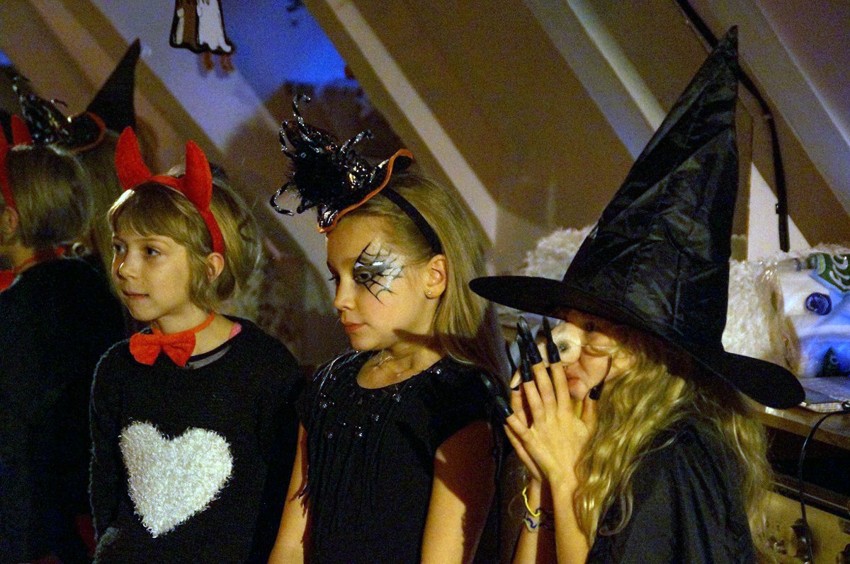 To był szaleńczy bal halloween