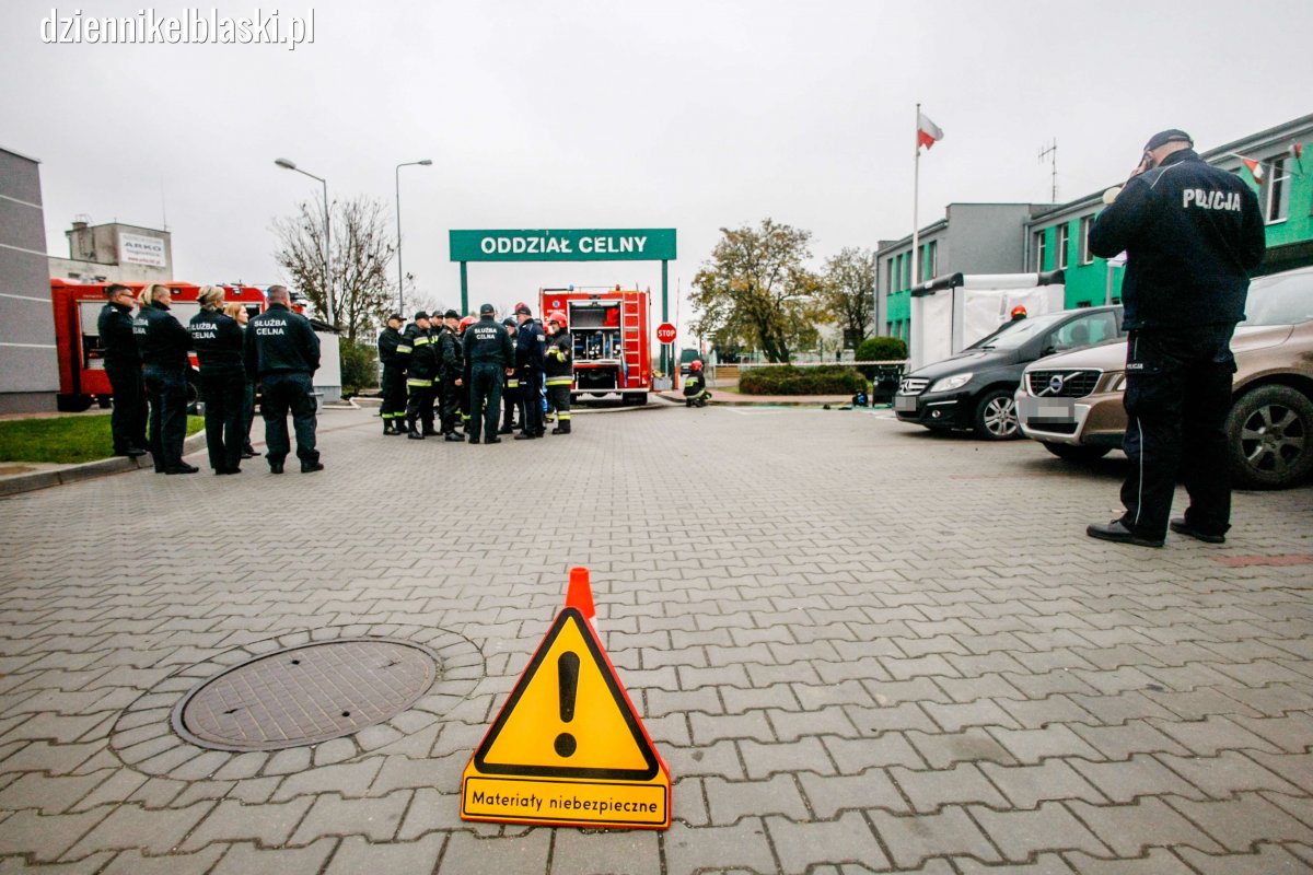 Podejrzany list w oddziale celnym na Warszawskiej. Wiadomo co to było [zdjęcia]
