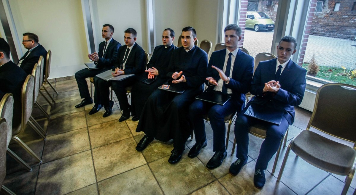 Rozpoczęcie roku akademickiego w seminarium w Elblągu. 