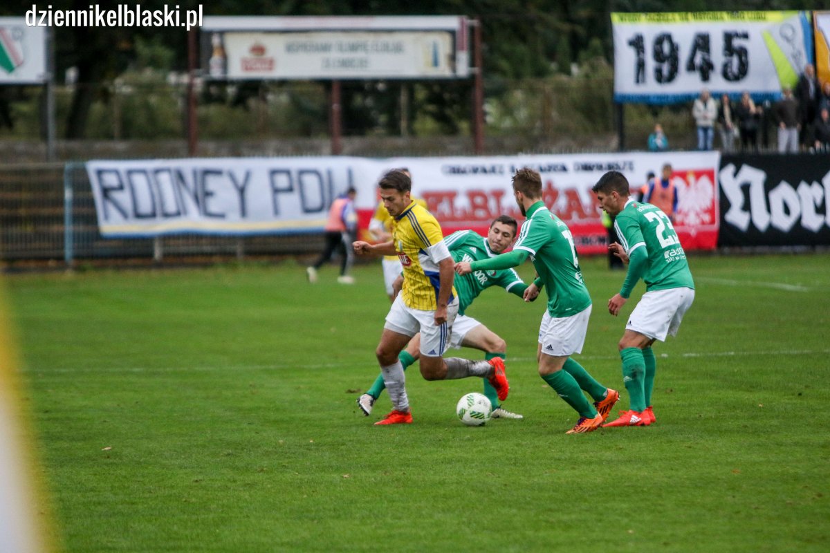 Olimpia Elbląg zremisowała z Puszczą Niepołomice 1:1. Ósmy remis elblążan