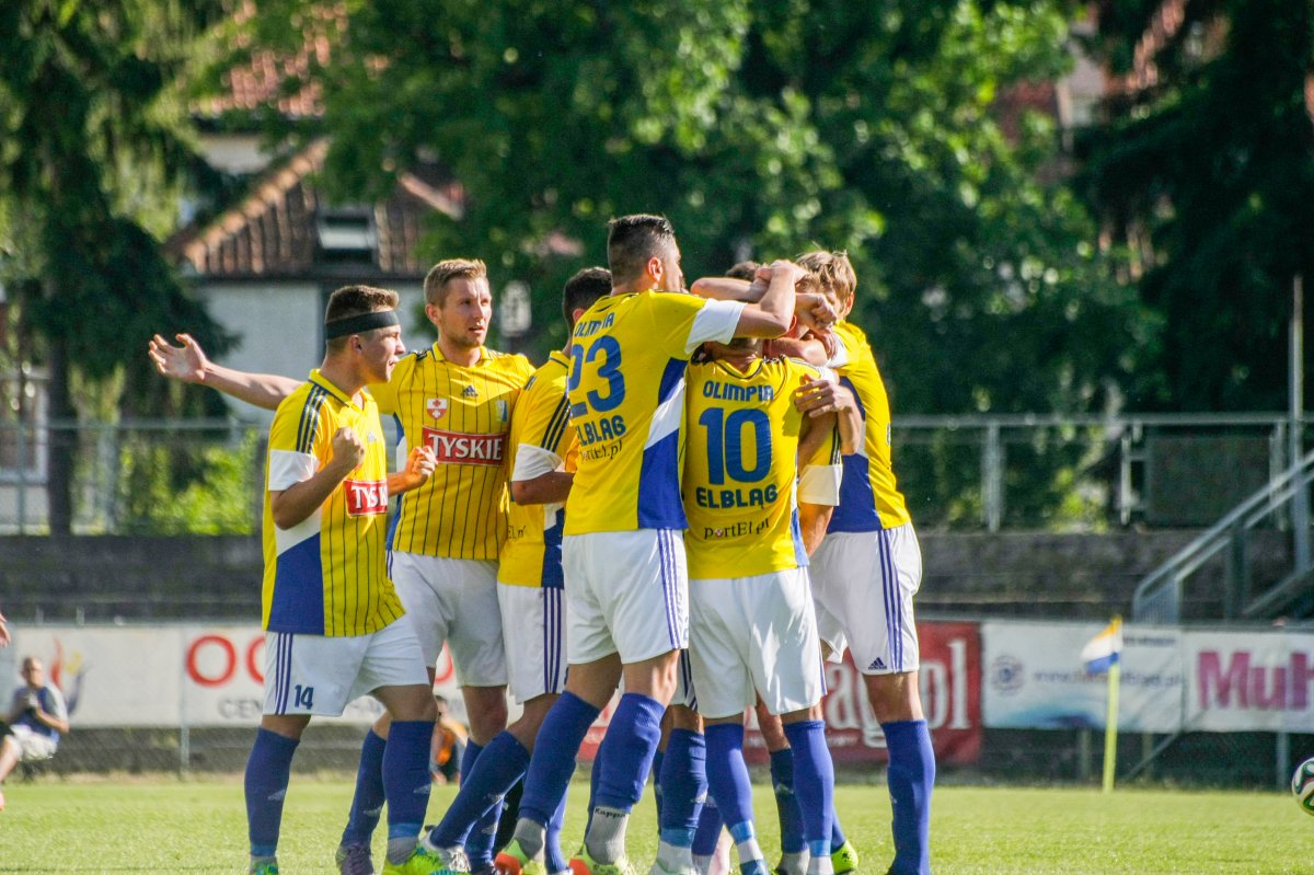 Olimpia Elbląg przed meczem z Puszczą Niepołomice
