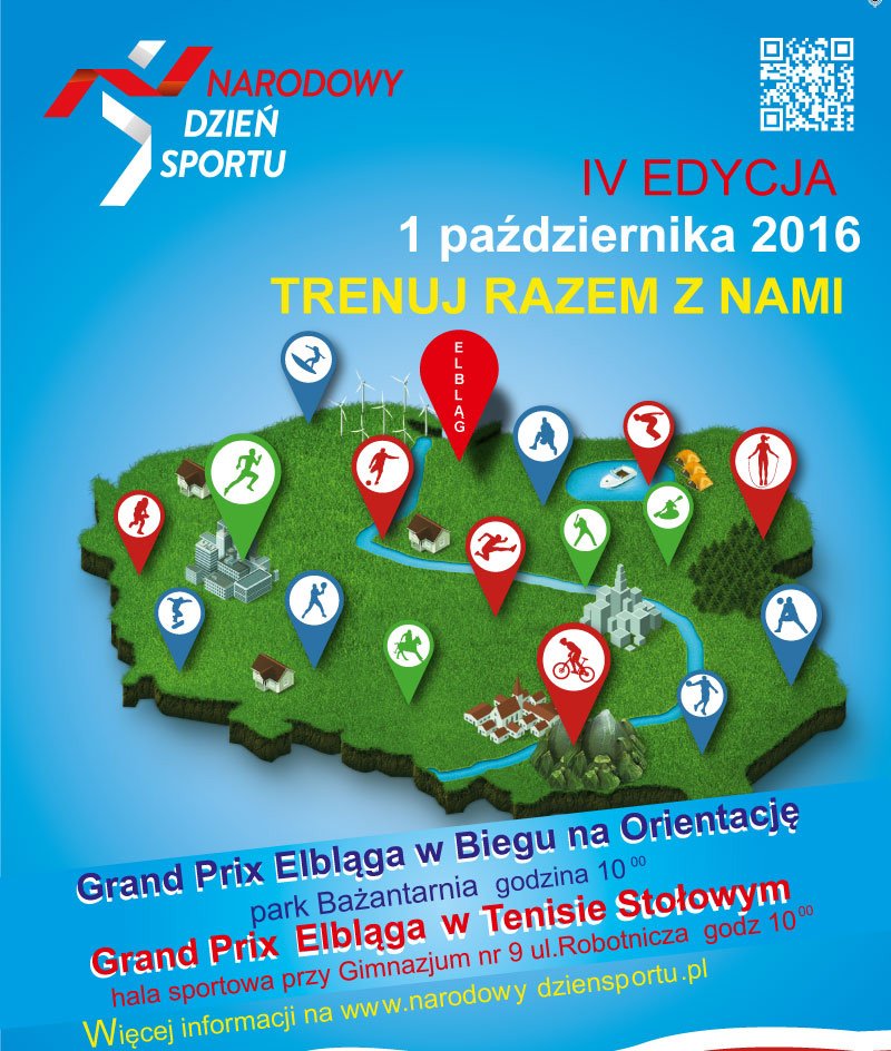 Elbląg dołączył do akcji Narodowego Dnia Sportu