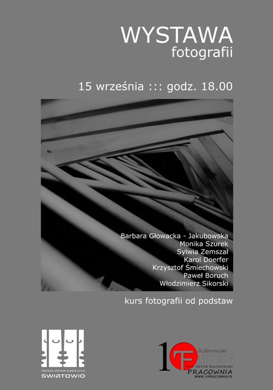 Podsumowanie kursu fotografii od podstaw. Wystawa w Światowidzie
