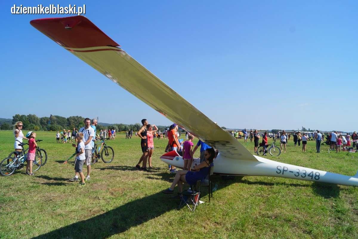 Na pikniku lotniczym była okazja nie tylko do dobrej zabawy