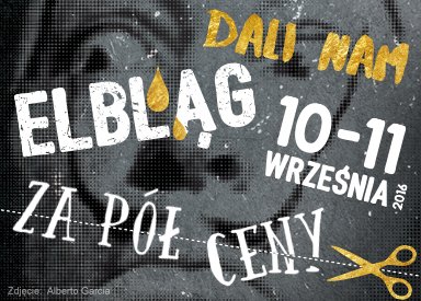 Elbląg za pół ceny. Zgłoszenia do 26 sierpnia