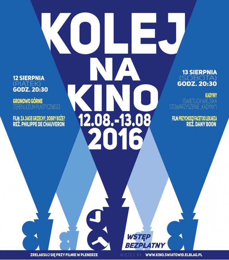 Kolej na kino... w Gronowie Górnym i w Kadynach