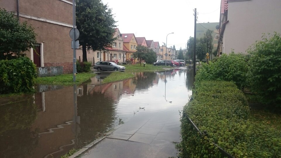 Po burzy Cicha pod wodą