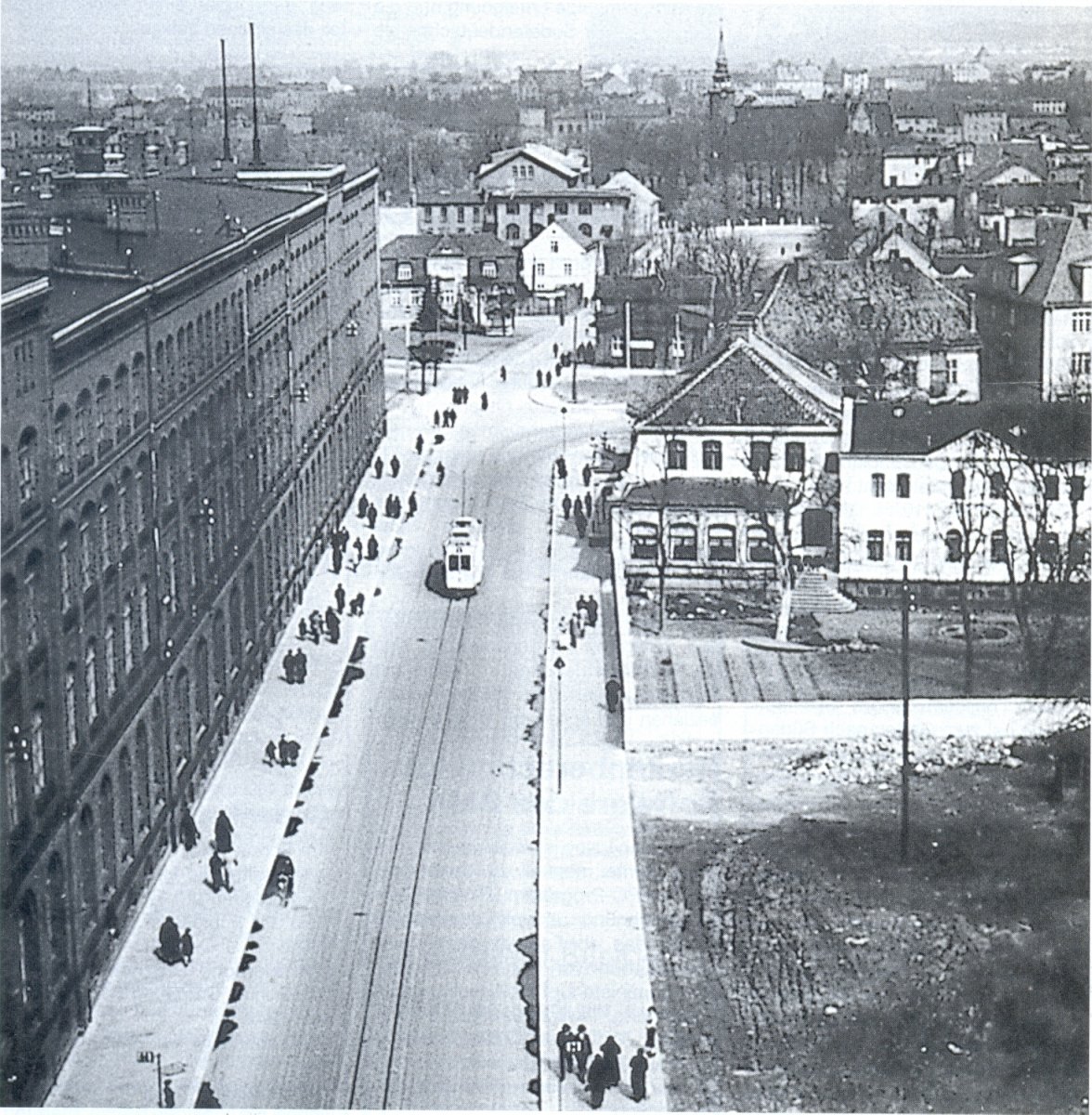 Niecodzienny widok na miasto