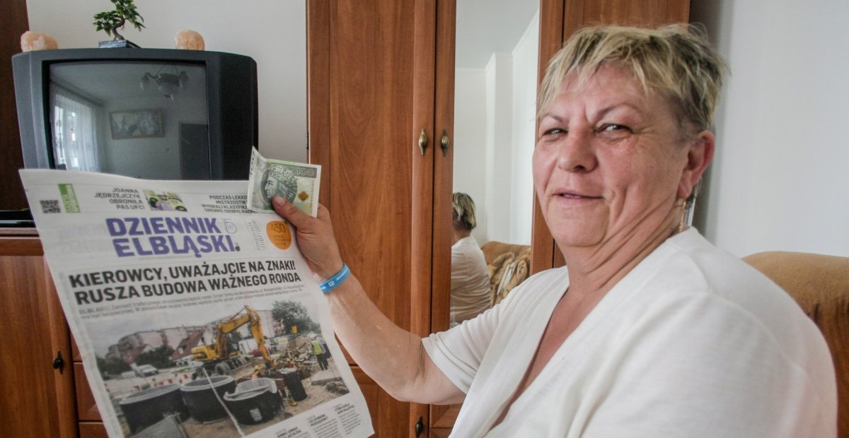 Rozdajemy stówki. Może w piątek nasz dziennikarz odwiedzi Ciebie?