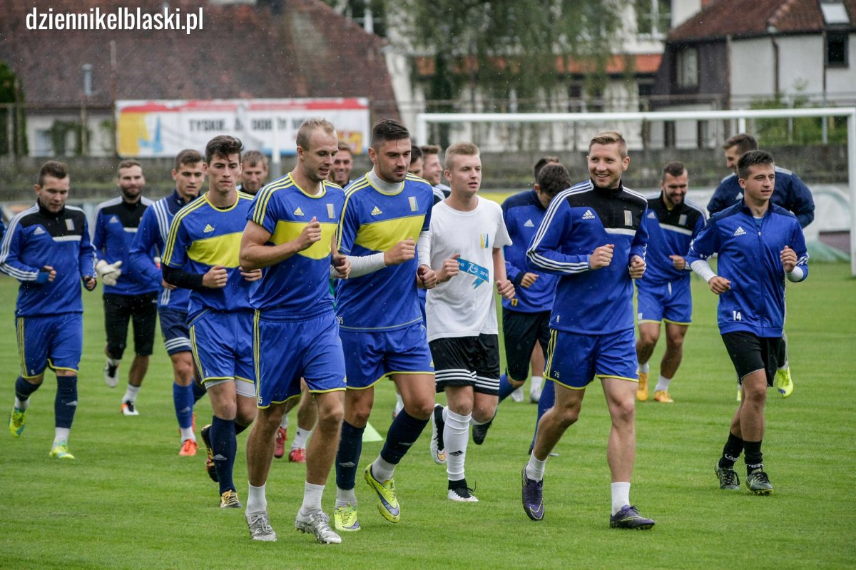 Piłkarze Olimpii Elbląg rozpoczęli przygotowania do II ligi [zdjęcia]