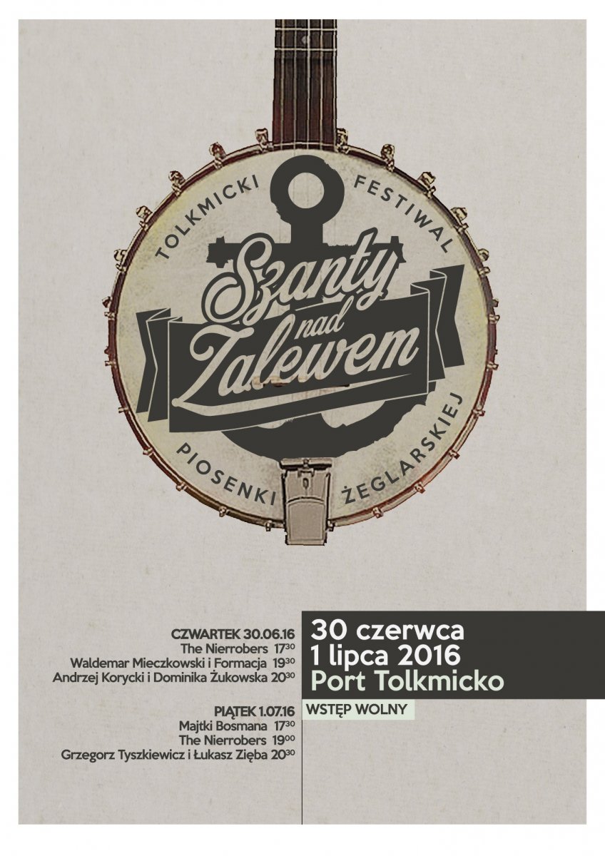 Szanty nad Zalewem. Tolkmicki Festiwal Piosenki Żeglarskiej po raz pierwszy