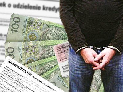 Próbowali wyłudzić kredyt na telewizor na fałszywe zaświadczenie
