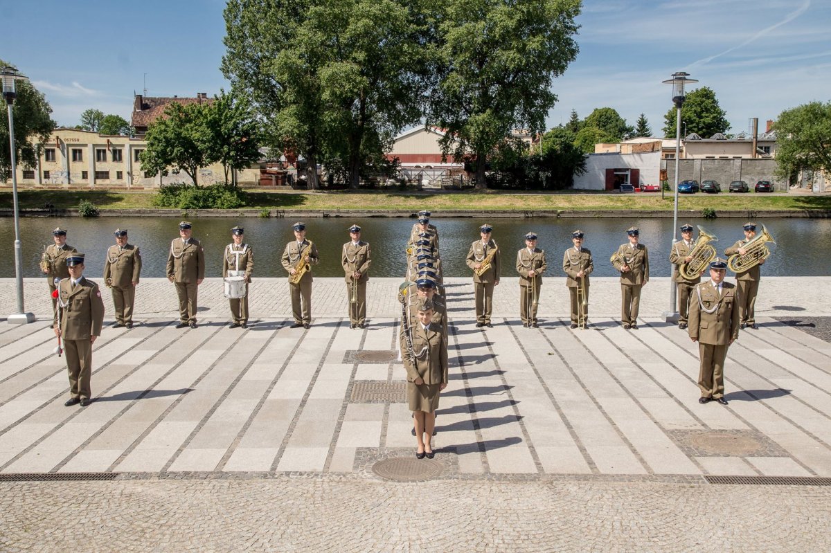 Orkiestra wojskowa intensywnie ćwiczy przed festiwalem