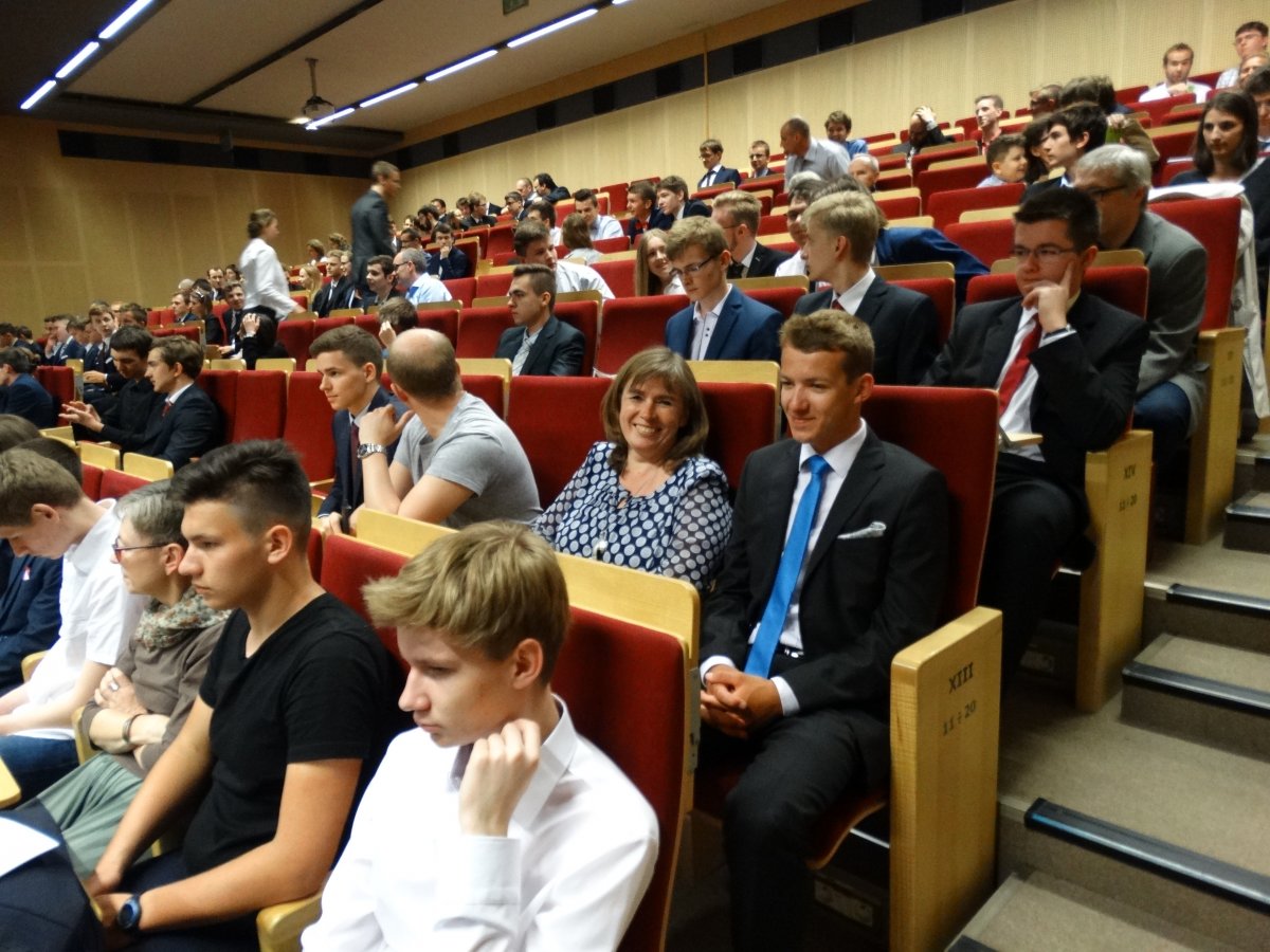 Uczelnia już na niego czeka. Uczeń z Elbląga odebrał diamentowy indeks  