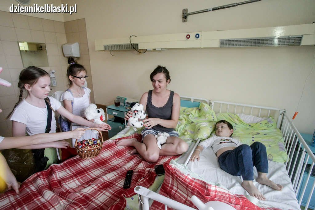 Wzruszający Dzień Dziecka w szpitalu wojewódzkim