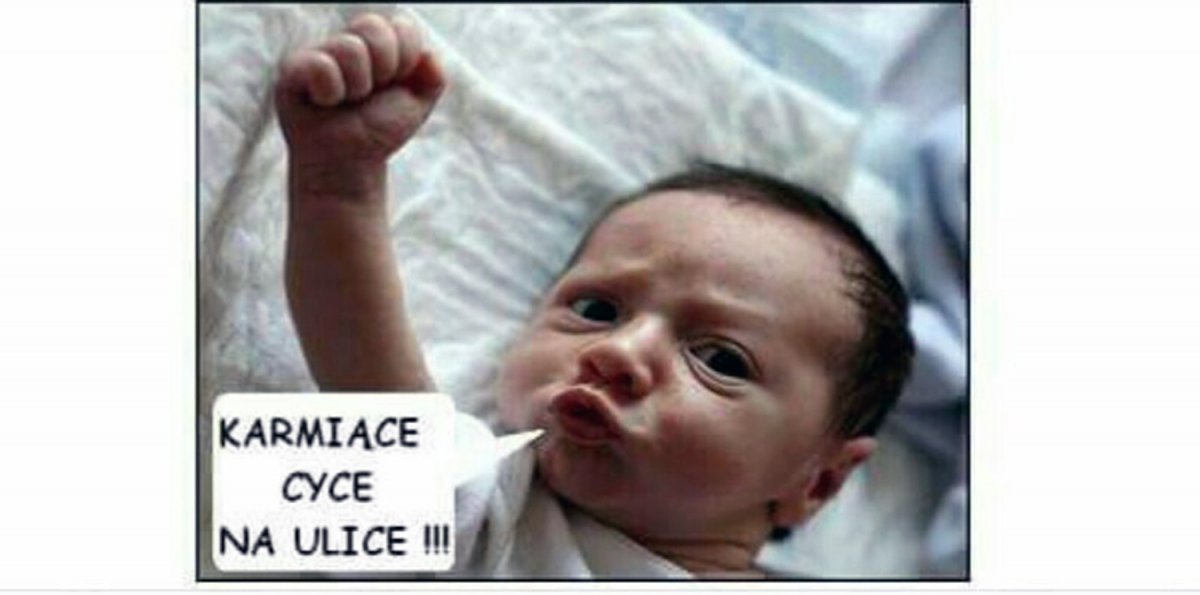 Karmiące cyce na ulice. Bo chcemy karmić swobodnie!