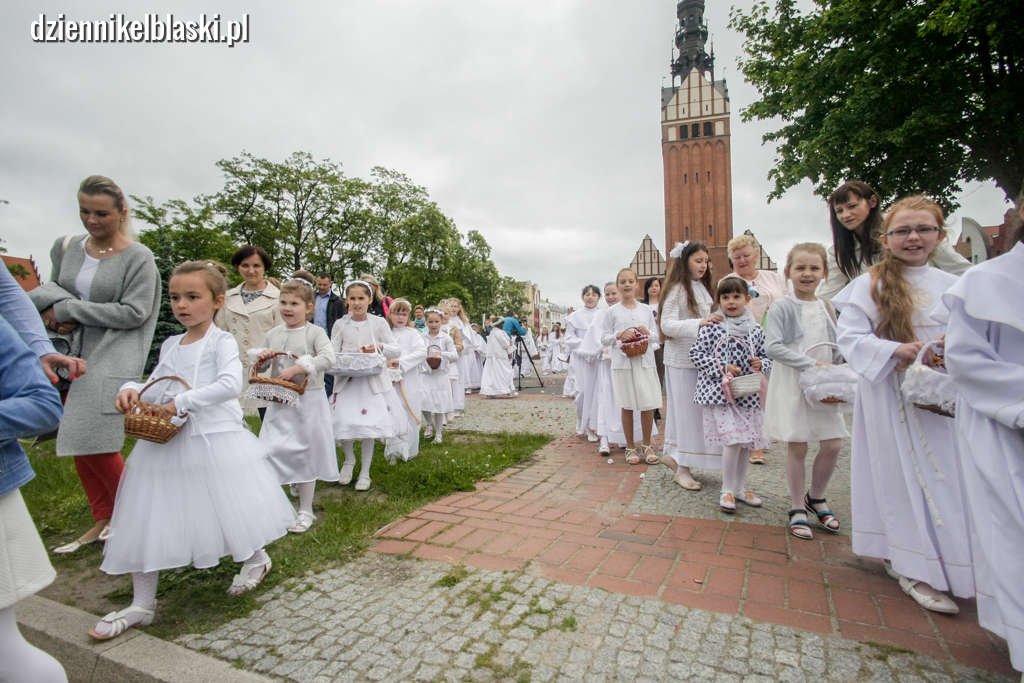 Procesje Bożego Ciała przeszły ulicami Elbląga [zdjęcia]
