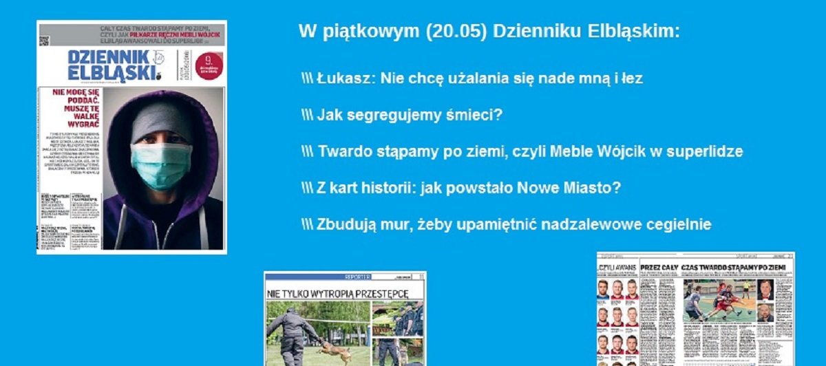 W piątek w Dzienniku Elbląskim