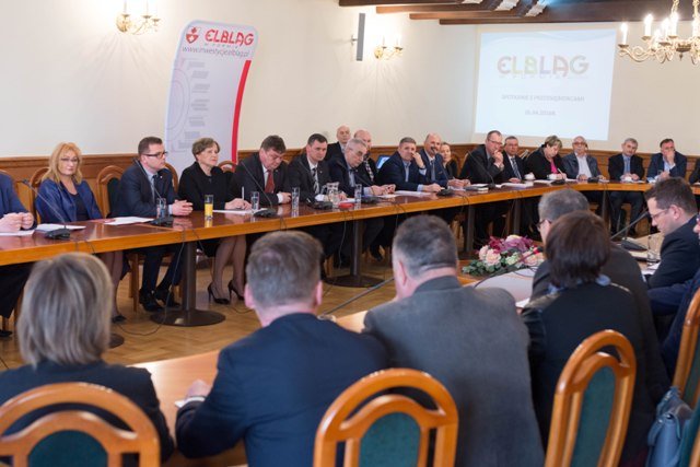 Rozmawiali o współpracy samorządu z biznesmenami 