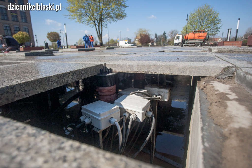 Elbląskie fontanny szykują się na majówkę