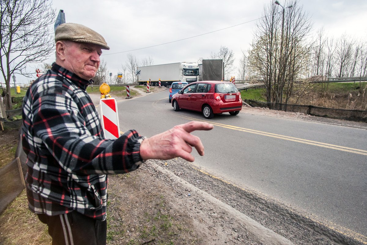 Cały dzień i w nocy dudni mi w domu przez te ciężarówki na objeździe