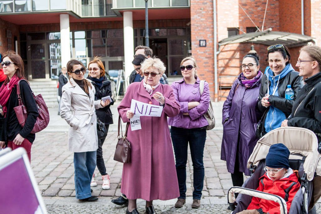 Elblążanki też mówią nie dla delegalizacji aborcji