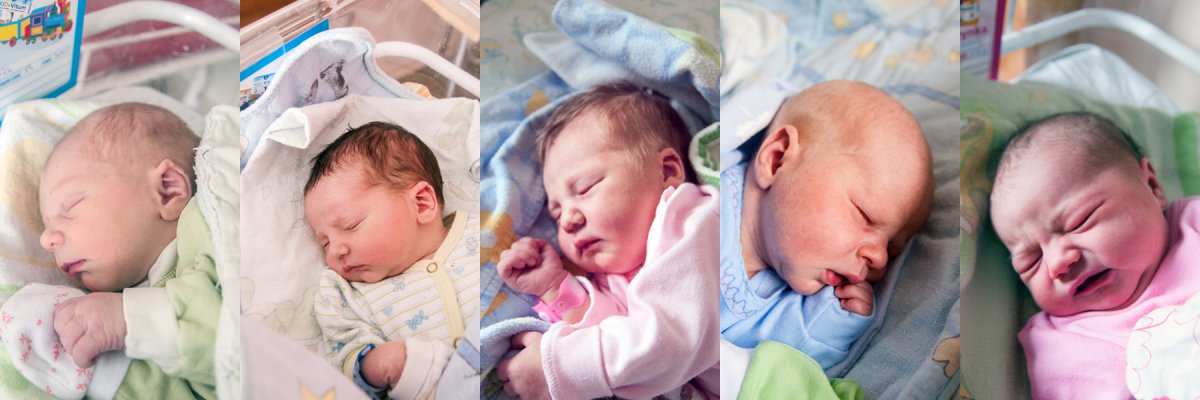 Witajcie na świecie! Prezentujemy dzieci urodzone w elbląskich szpitalach