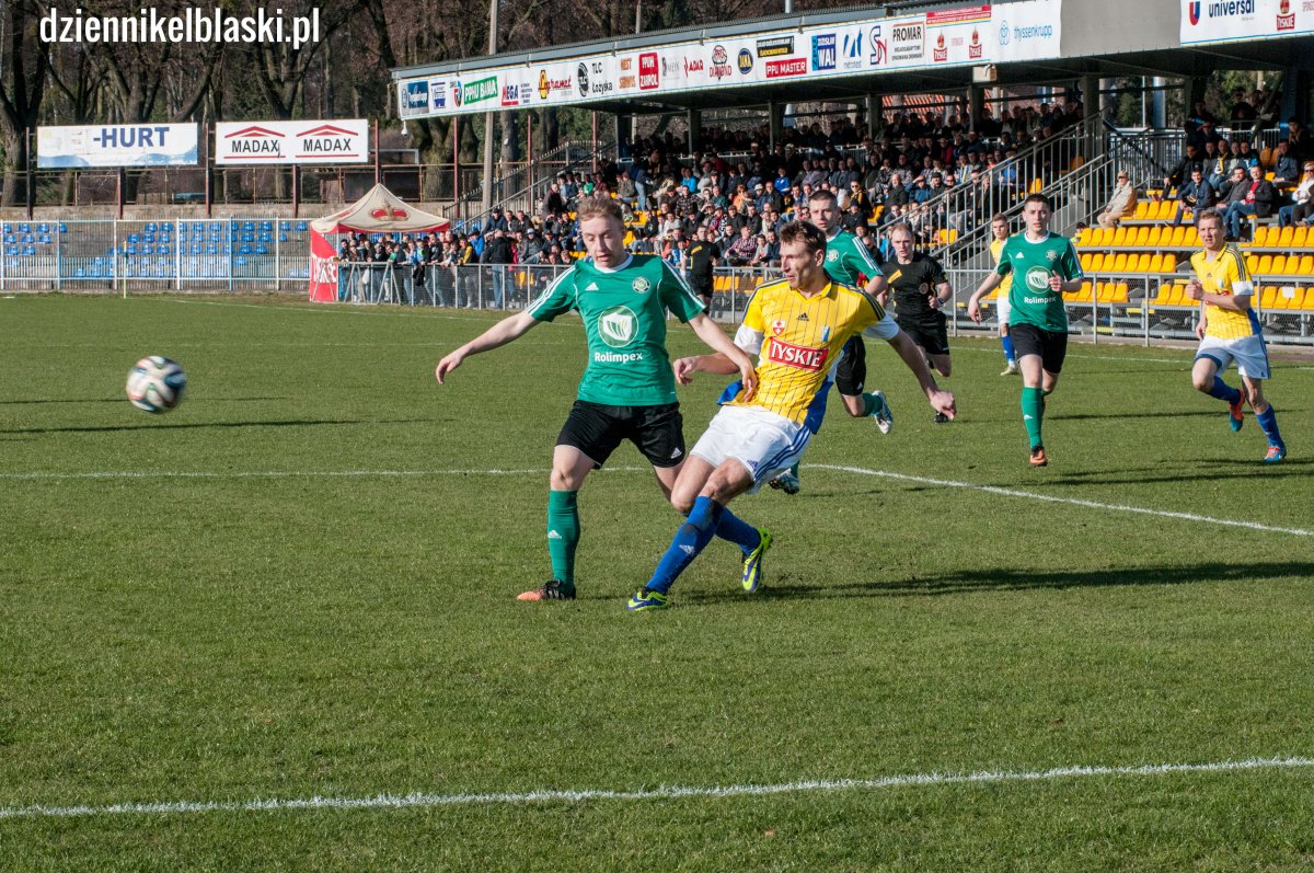 Uratowali remis. Olimpia Elbląg - GKS Wikielec 2:2 [film, zdjęcia]