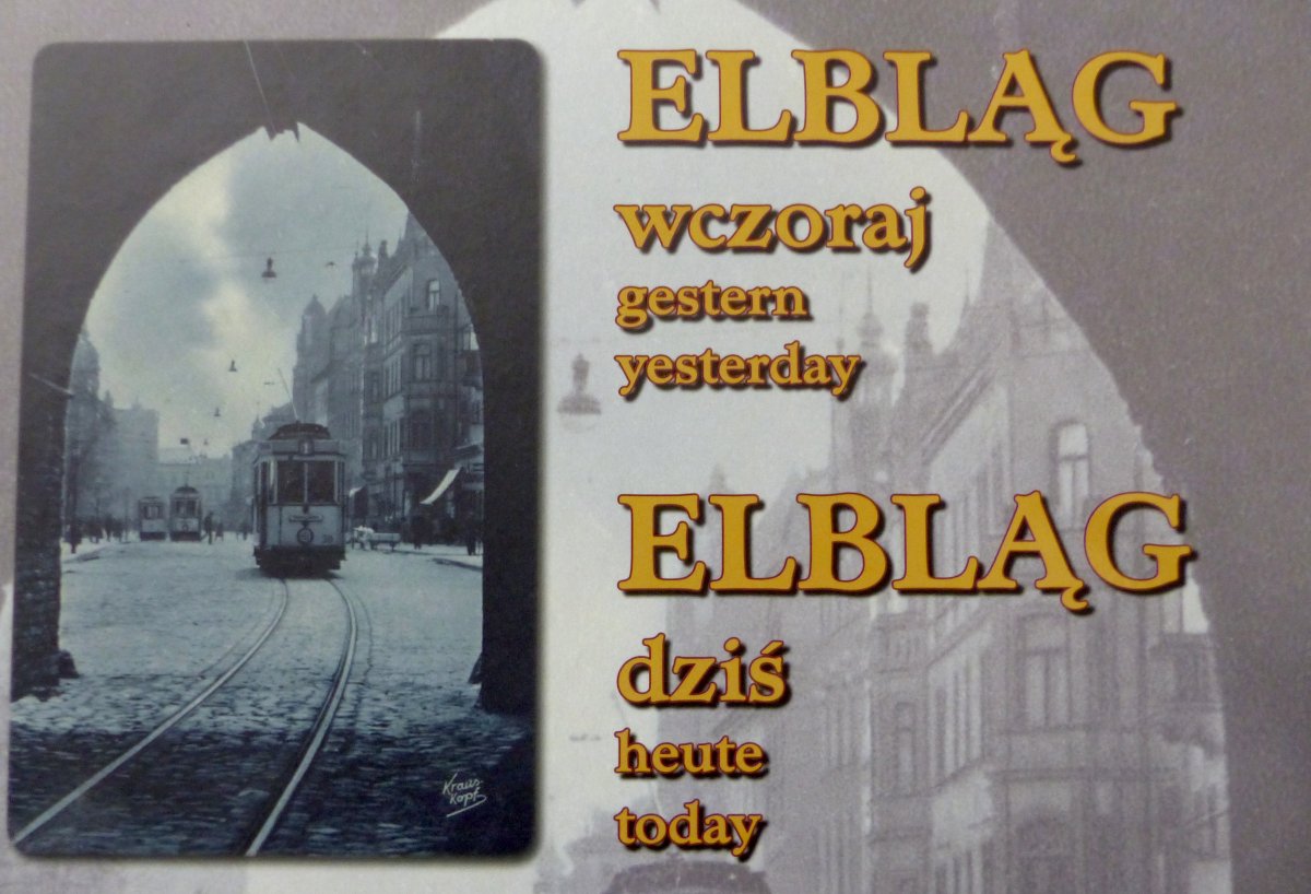 Elbląg wczoraj, Elbląg dziś. Gratka dla miłośników naszego miasta