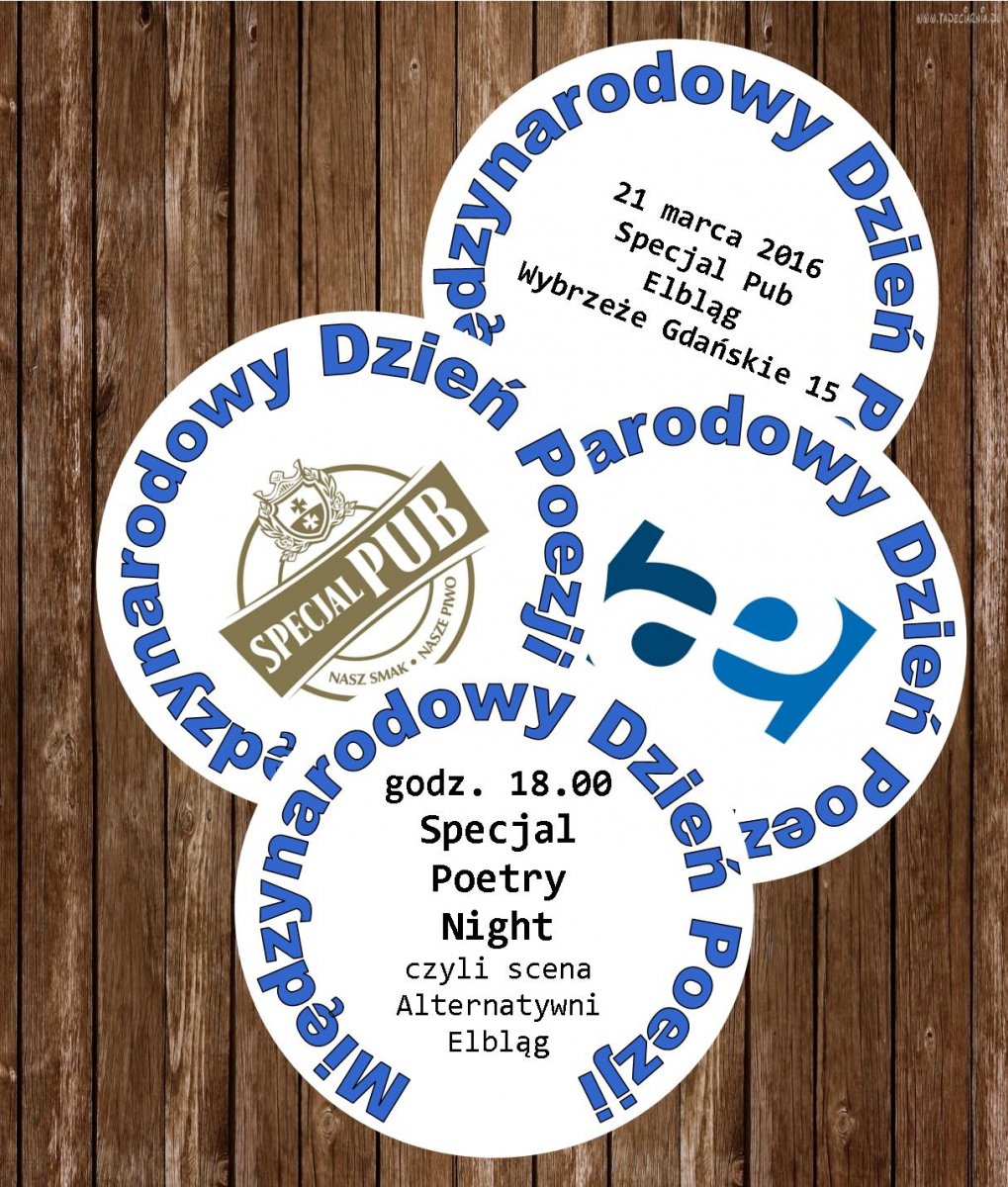 Special Poetry Night - czyli scena Alternatywni Elbląg