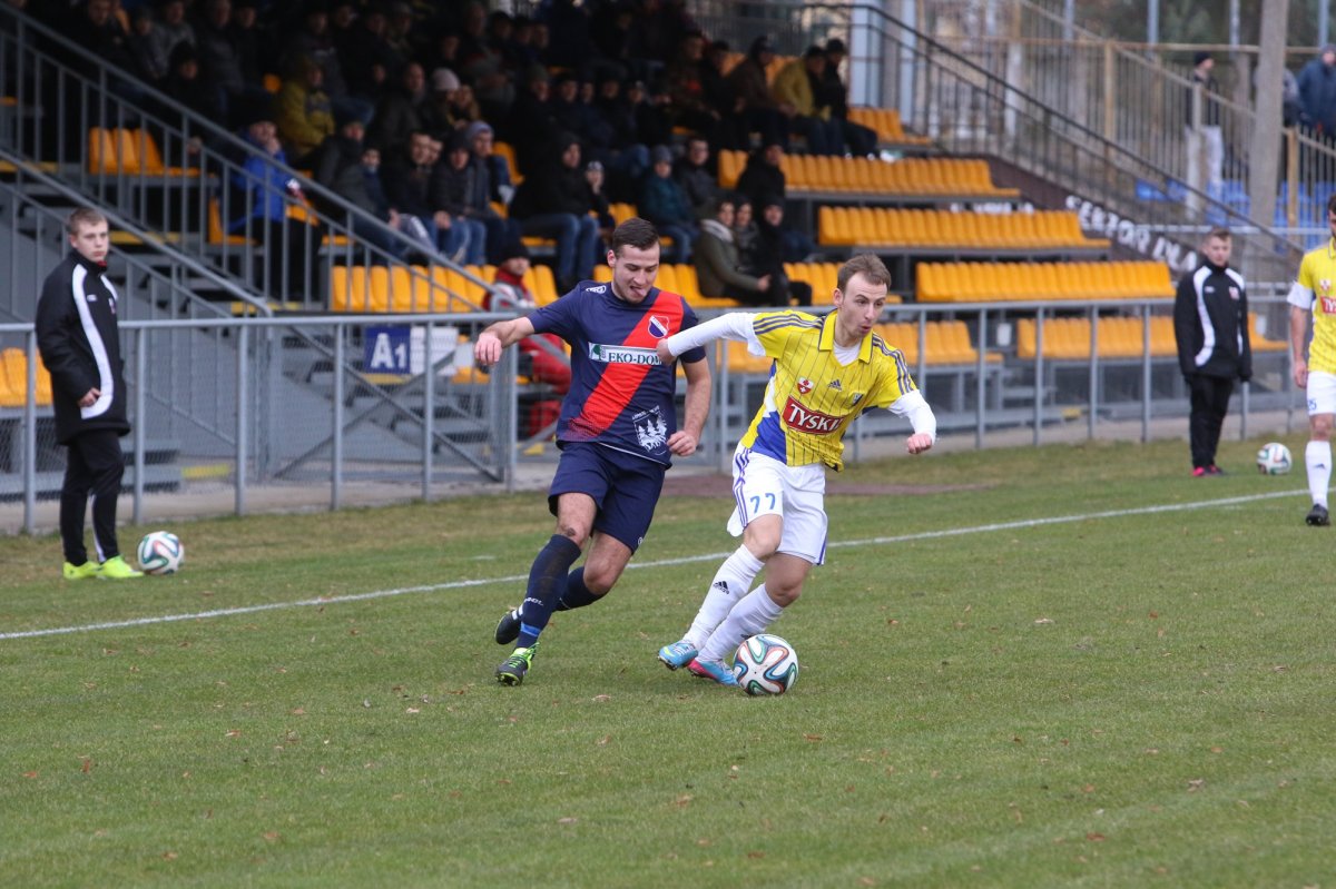 Olimpia Elbląg wygrała z Warmią Grajewo 4:0. Udany powrót po zimie