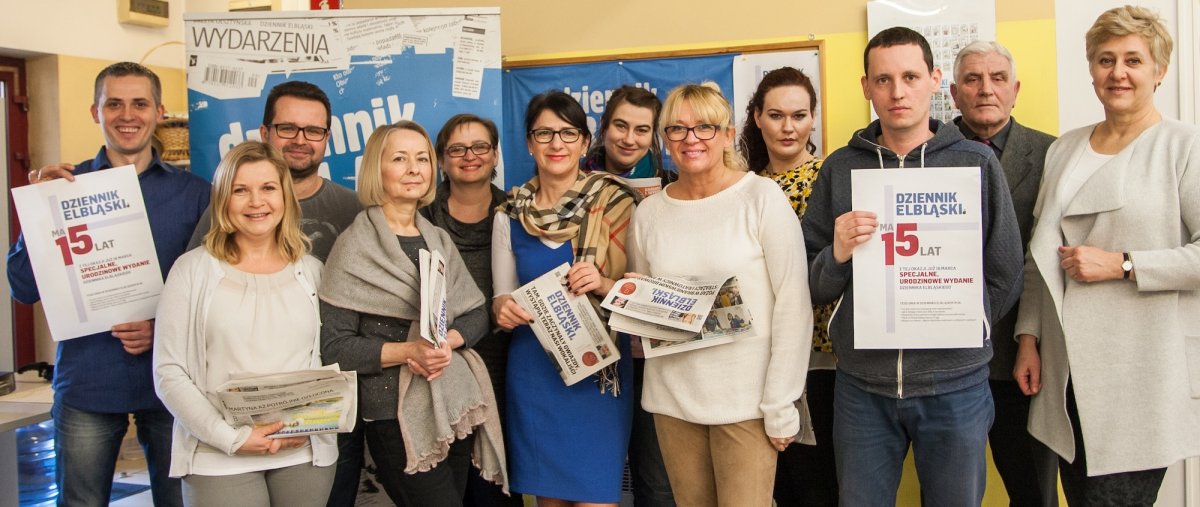 Dziennik od 15 lat Elbląski - na papierze i w internecie 