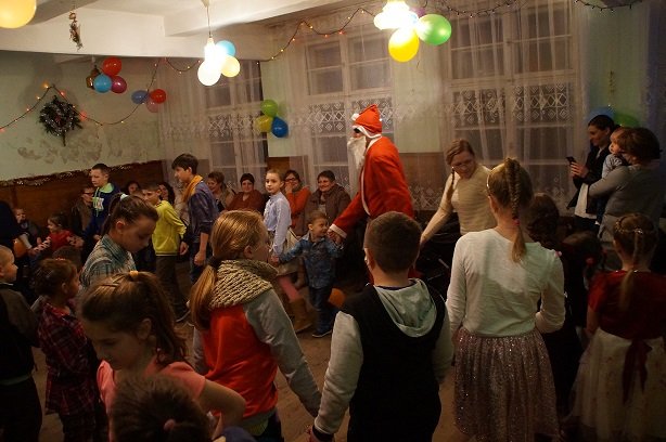 Na zabawie choinkowej w Marzewie niczego nie brakowało