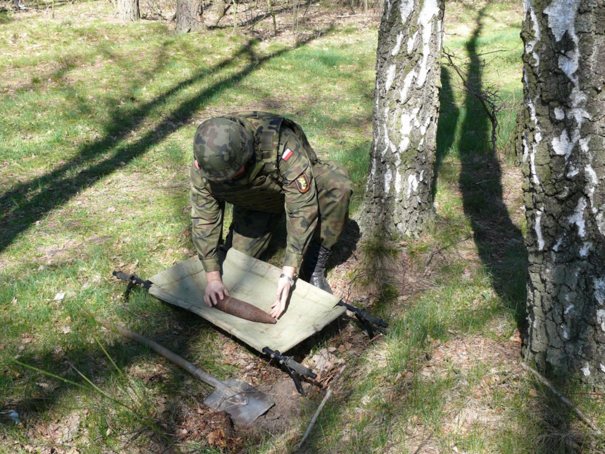 Saperzy mieli ręce pełne roboty. Ponad 1600 akcji: 83 bomby lotnicze, 109 min...