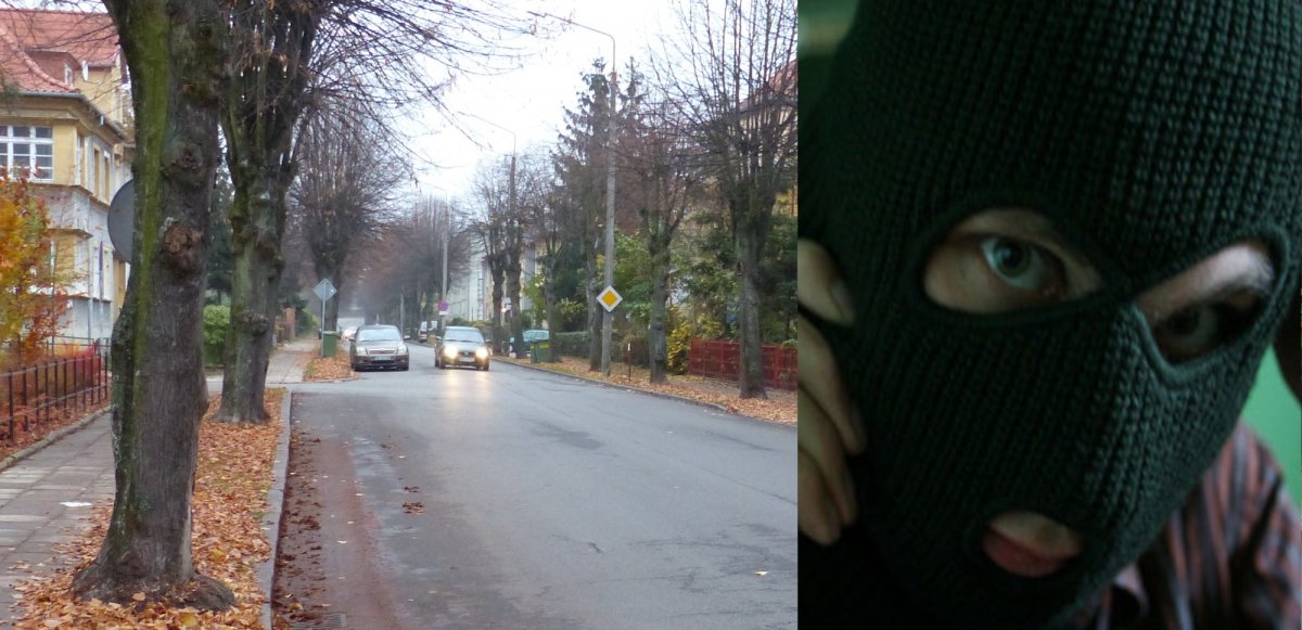Napad na agencję bankową w Elblągu. Zamaskowany sprawca uciekł ze znaczną sumą pieniędzy