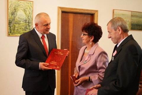 Odznaczeni za 50-lecie pożycia małżeńskiego