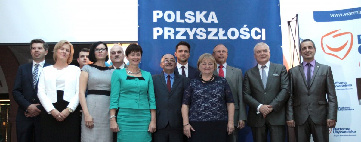 Platforma Obywatelska zaprezentowała swoich kandydatów