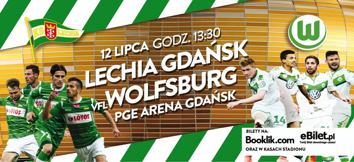 Lechia zagra z Wolfsburgiem na PGE Arenie. Mamy bilety dla Czytelników!
