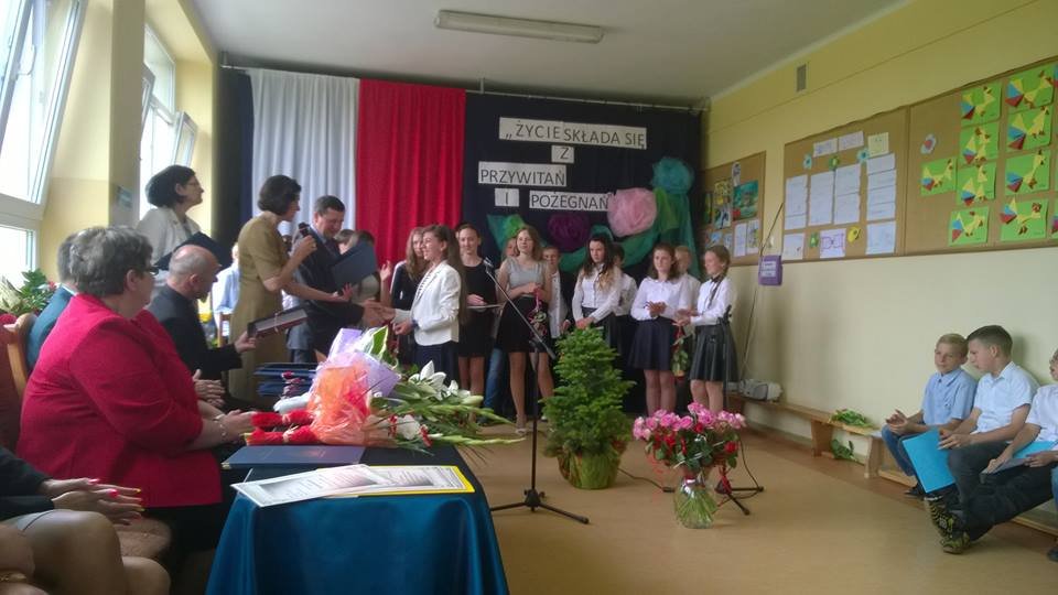 Uroczyste zakończenie roku szkolnego w Błudowie