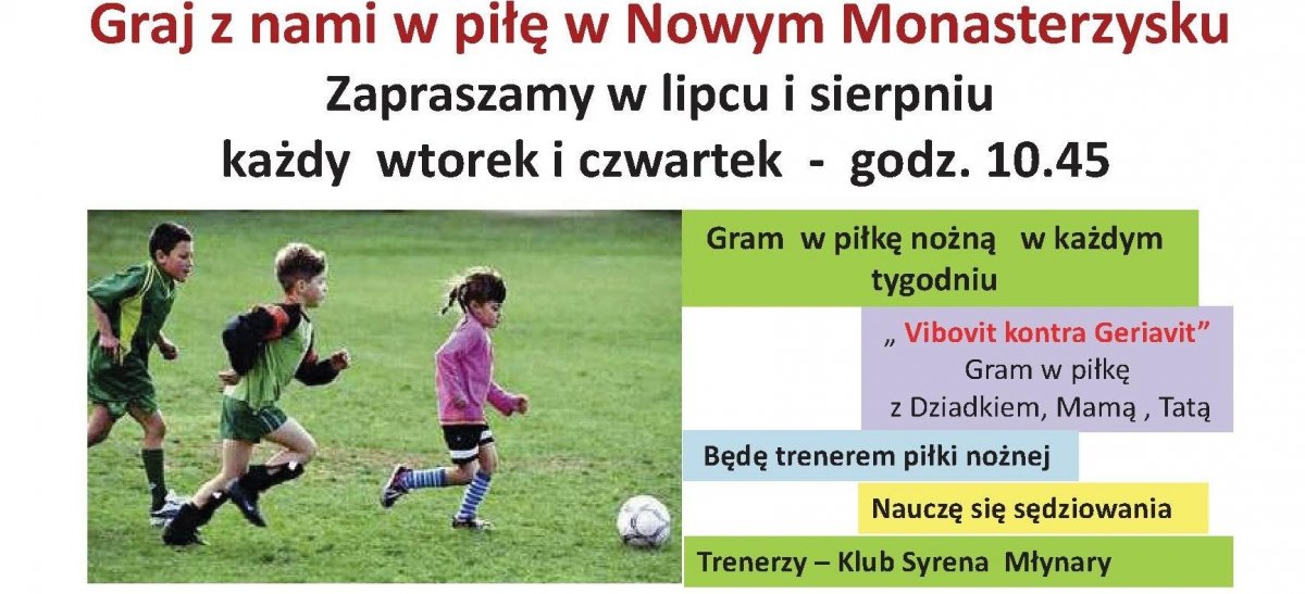 Nowe boisko w Nowym Monasterzysku już otwarte. Zapraszają na treningi