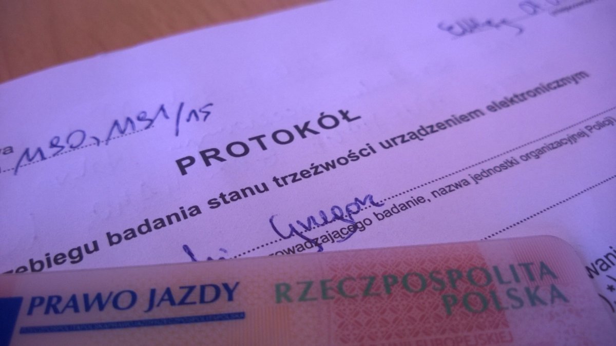 Pijany kierowca ciężarówki. Miał prawie dwa promile