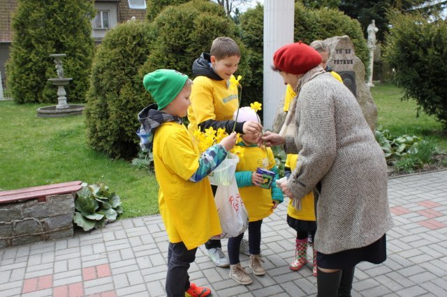 Zbierali pieniądze dla hospicjum