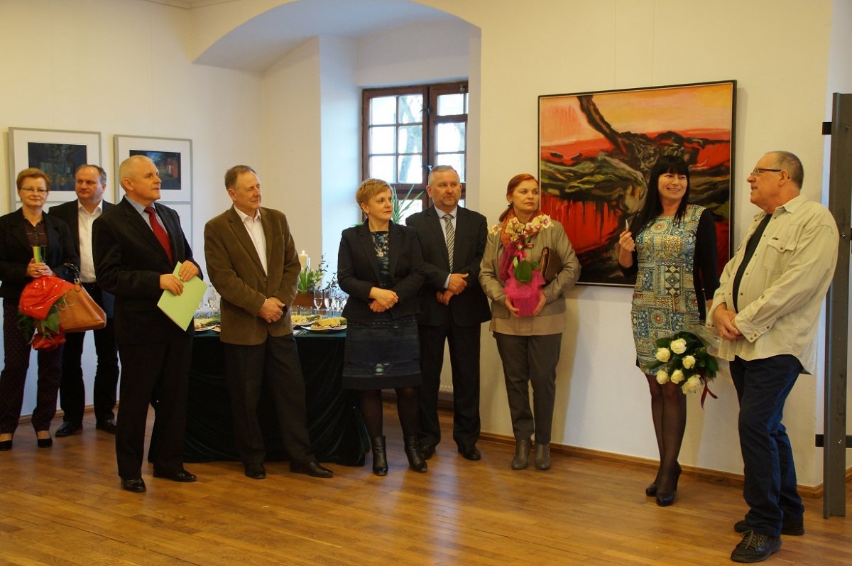 Wystawa prac Zygmunta Prończyka w Pasłęckim Ośrodku Kultury. Zobacz zdjęcia z wernisażu