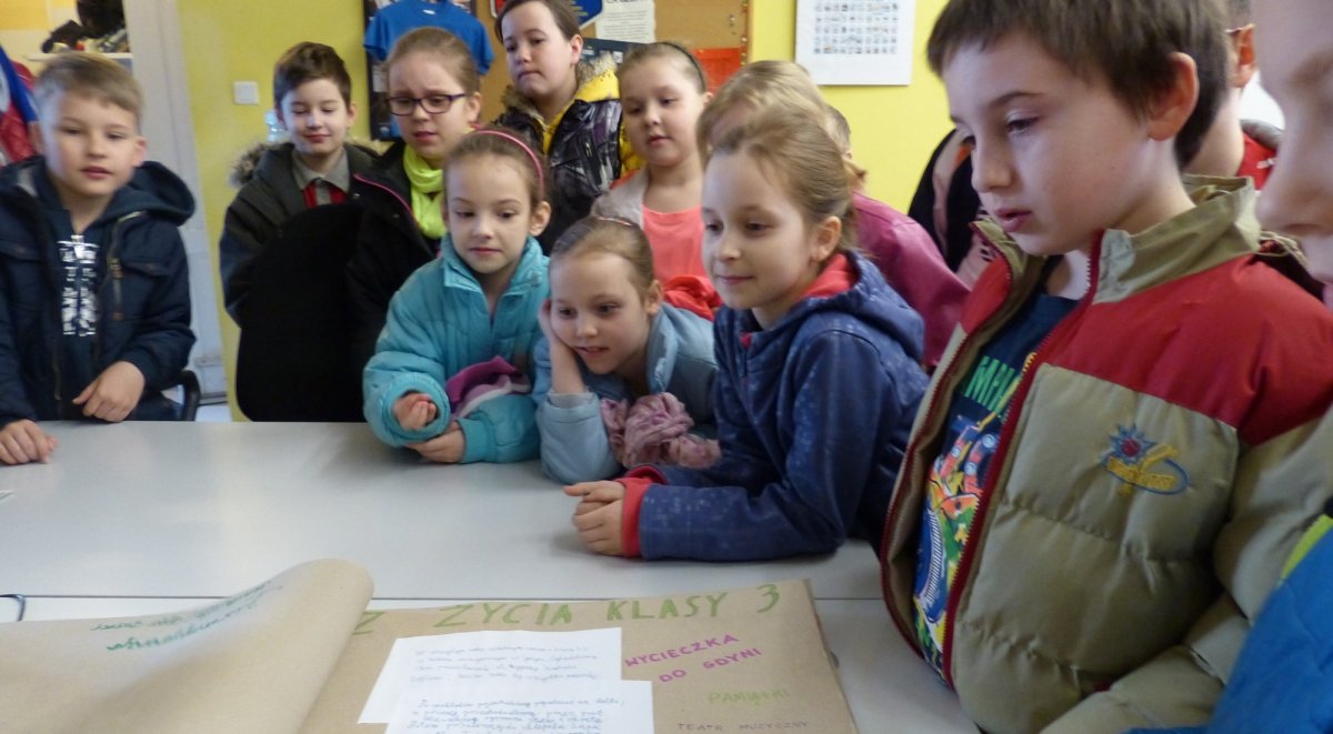 Mali dziennikarze z SP 15 odwiedzili naszą redakcję. Wydali własną gazetę!