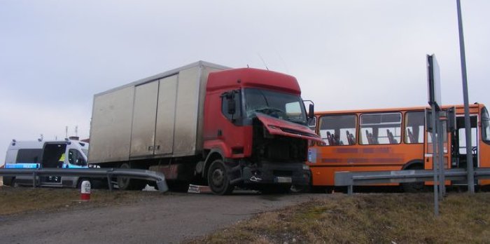 Wypadek na krajowej 