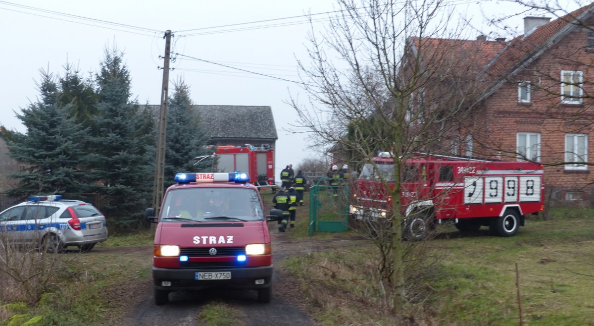 Pożar w oborze. To było celowe podpalenie?