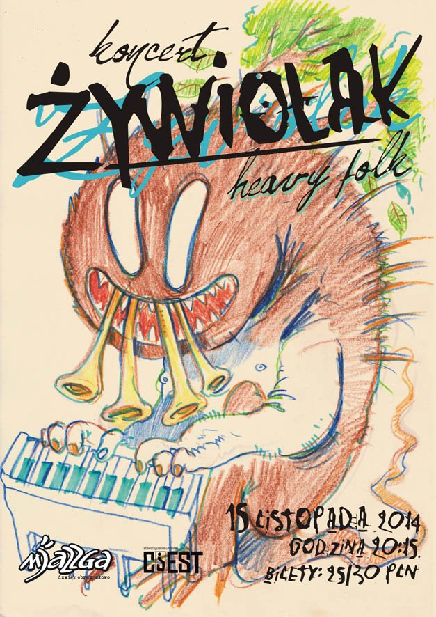 Najlepszy polski folk-rock. Żywiołak zagra w Mjazzdze